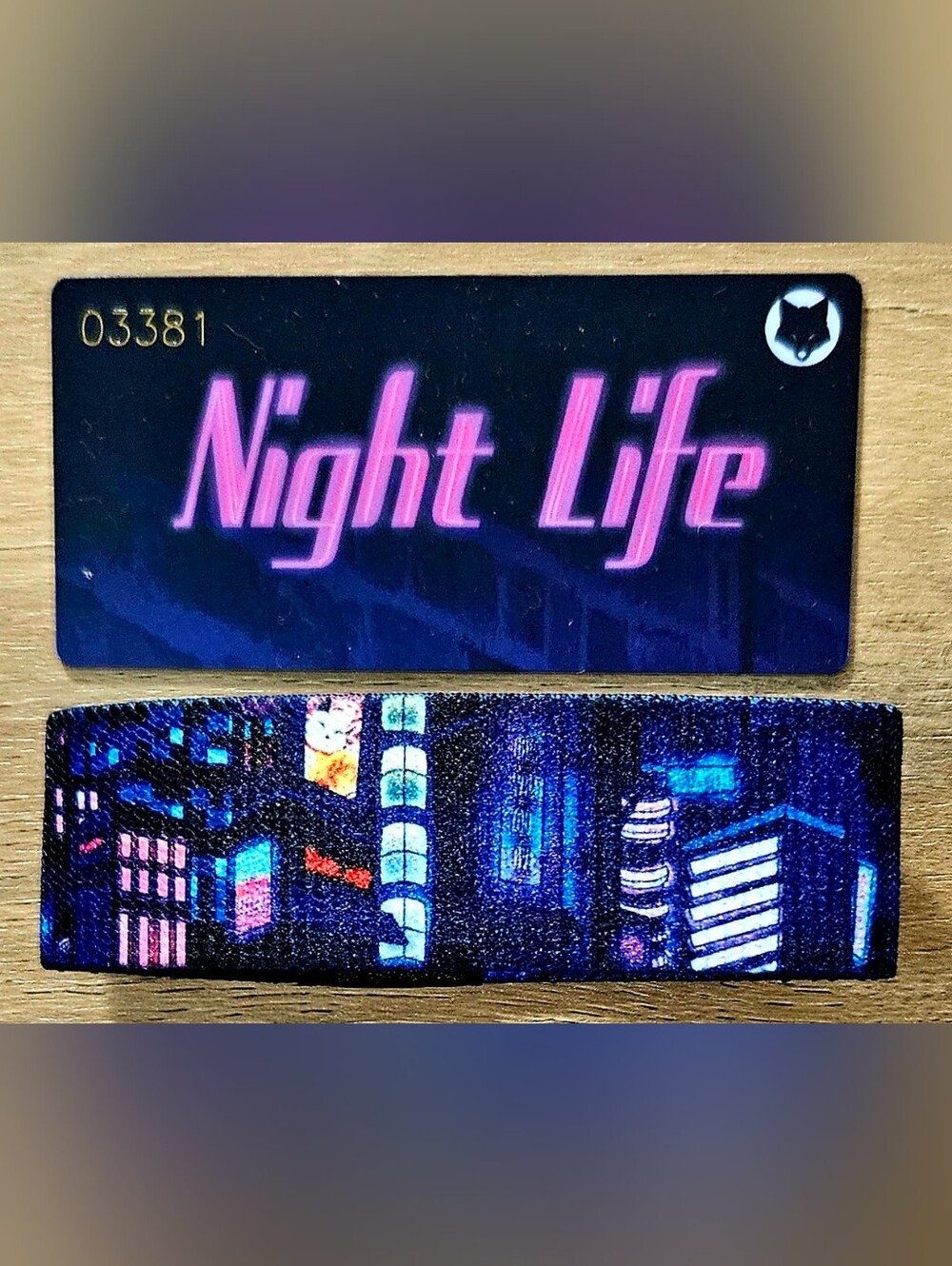 ZOX "Night Life" #3381 Zoey West Avicci Japanese kitty MED COLLECTIBLE WRISTBAND